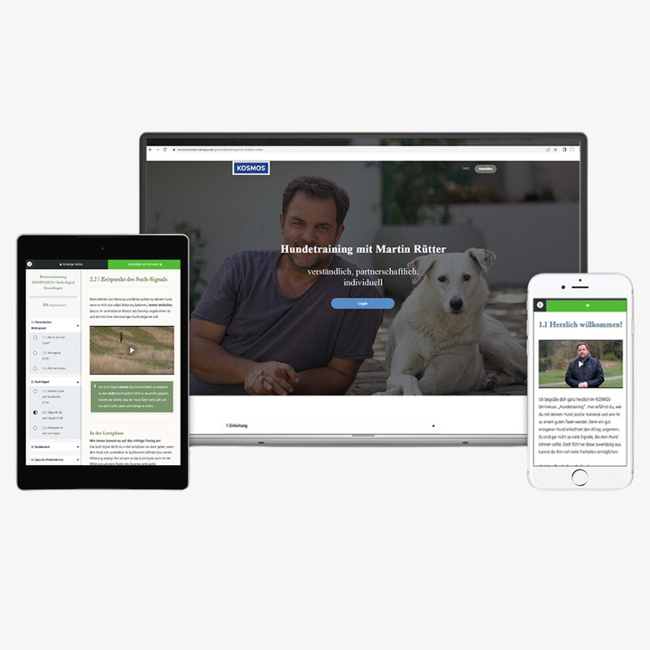 Onlinekurs "Hundetraining" mit Martin Rütter - Bild 6 (Martin Rütter Shop)