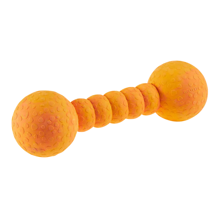 Spielhantel schwimmfähiges Spielzeug in der Variante Mango (Martin Rütter Shop)
