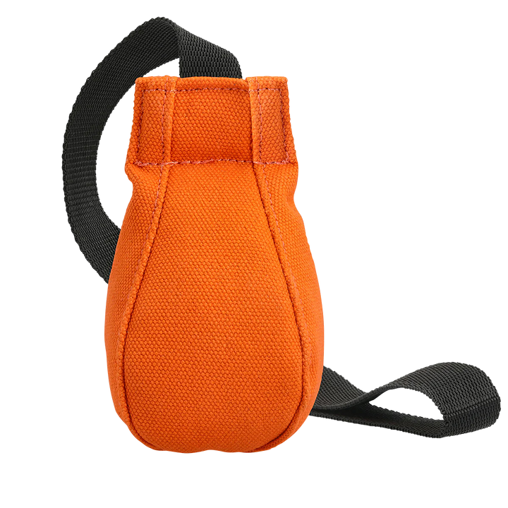 Dummyball mit Wurfband in der Variante Orange (Martin Rütter Shop)