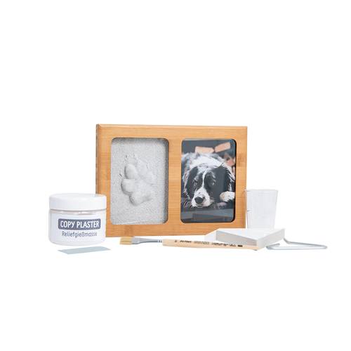 Pfotenabdruck Gips 2er Rahmen - Bild 1 (Martin Rütter Shop)
