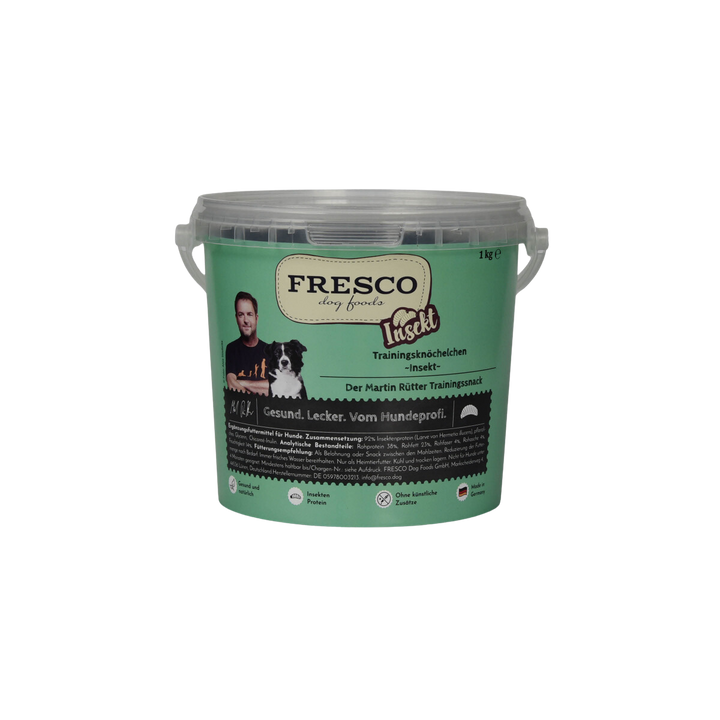 Trainingsknöchelchen Insekt in der Variante 1kg Eimer (Martin Rütter Shop)