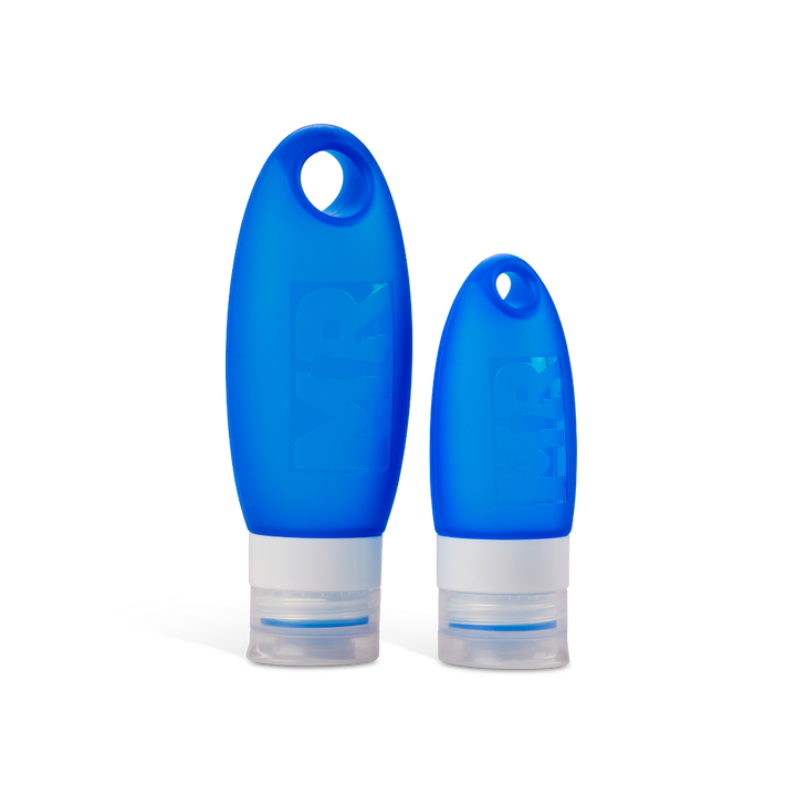 Futtertube befüllbar 2.0 in der Variante Kobaltblau / 100 ml / mit Karabiner (Martin Rütter Shop)