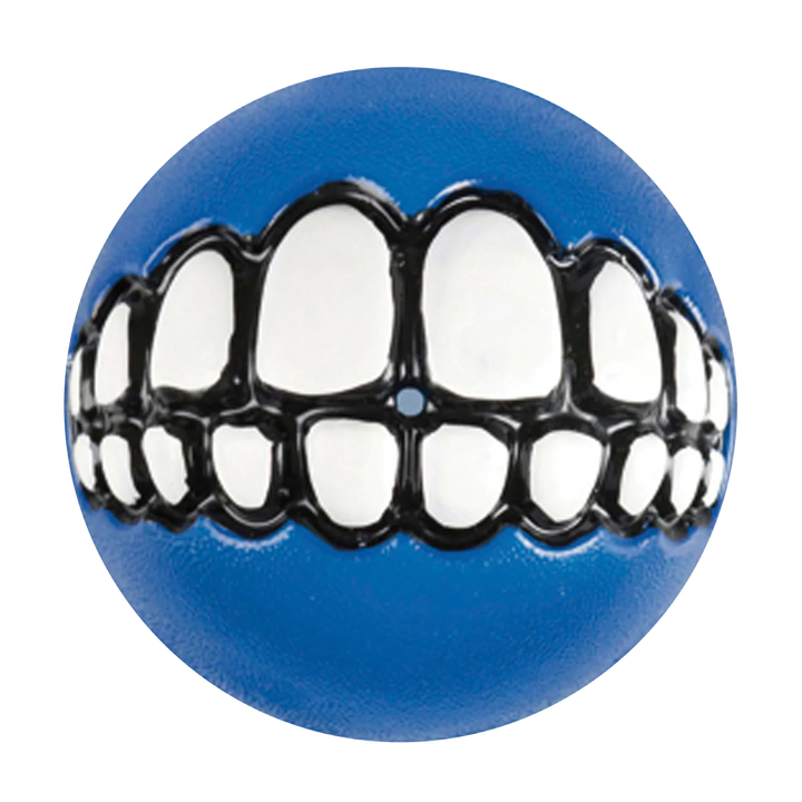 Futterball befüllbar GRINZ in der Variante Blau (Martin Rütter Shop)