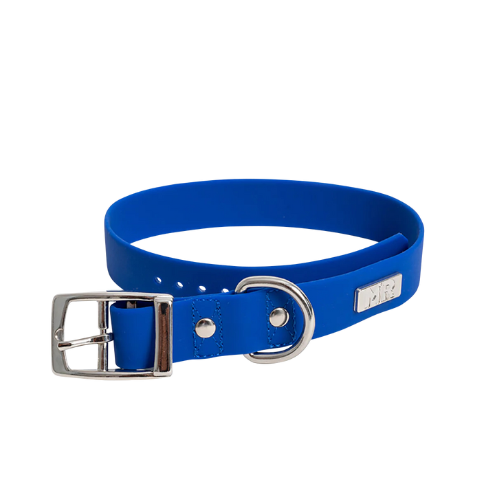 Kombi-Set SoftVinyl Halsband und Führleine Kobaltblau - Bild 3 (Martin Rütter Shop)