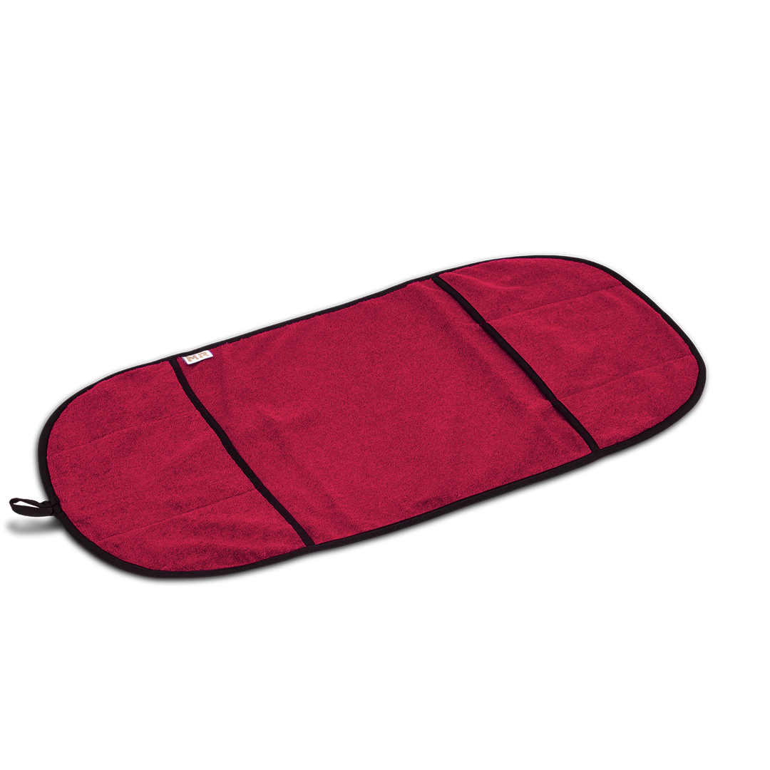 Pfoten- und Hundehandtuch Klein in der Variante Himbeere (Martin Rütter Shop)