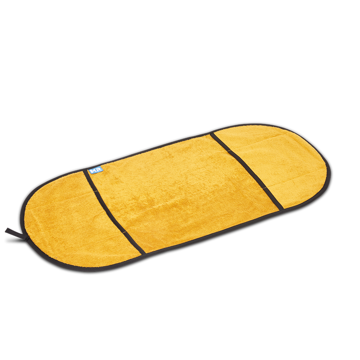 Pfoten- und Hundehandtuch Klein in der Variante Senfgelb (Martin Rütter Shop)