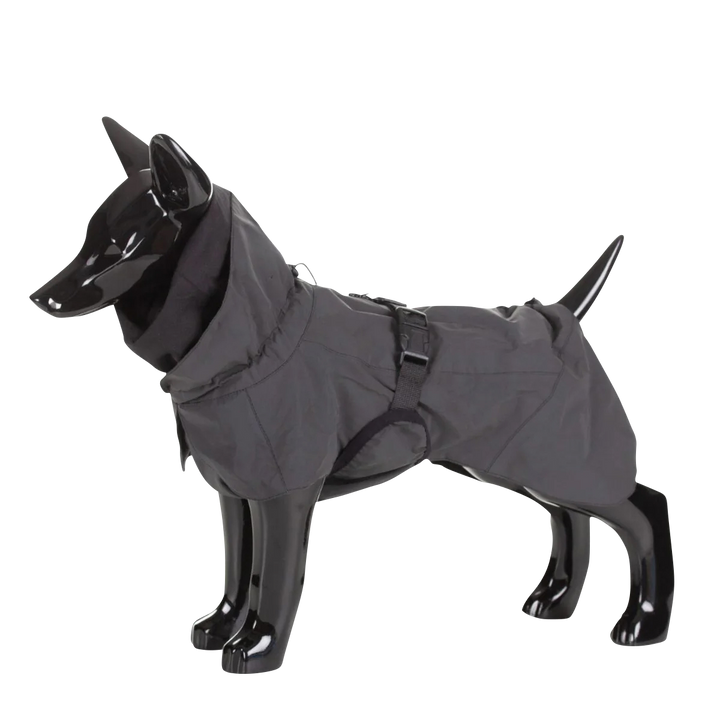 Regenmantel vollreflektierend Anthrazit in der Variante Anthrazit / XL (Martin Rütter Shop)