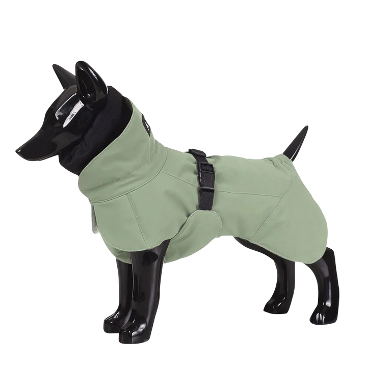 Wintermantel vollreflektierend Khaki in der Variante Khaki / XL (Martin Rütter Shop)