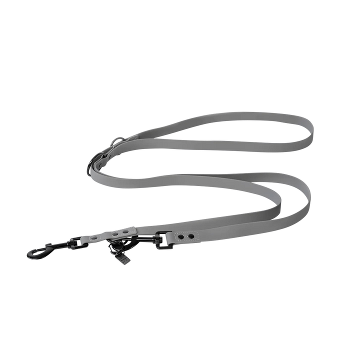 Kombi-Set SoftVinyl Halsband und Führleine Plantingrau - Bild 4 (Martin Rütter Shop)