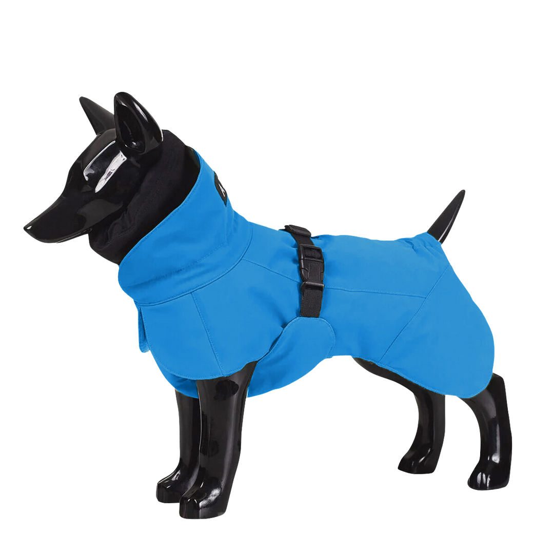Wintermantel vollreflektierend Indigoblau in der Variante Indigoblau / XL (Martin Rütter Shop)