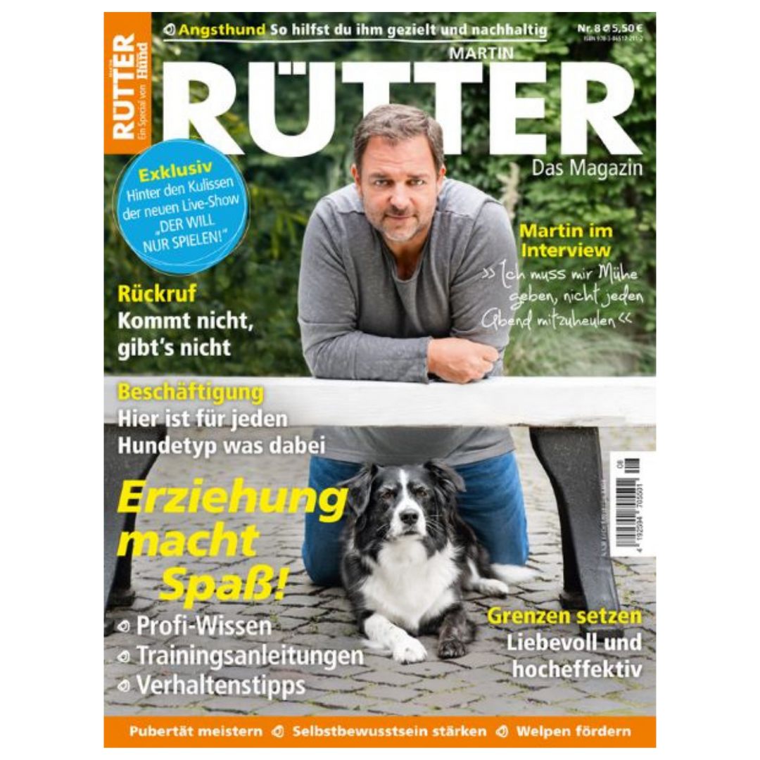 Rütter Magazin digitale Ausgabe 8/2022 - Bild 1 (Martin Rütter Shop)