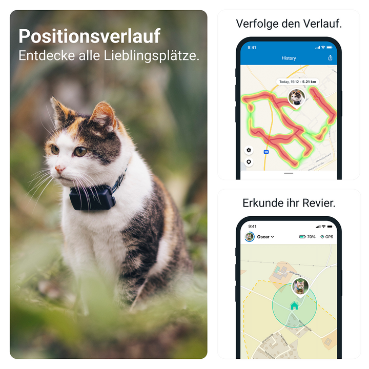 GPS Tracker Tractive Cat Mini - Bild 4 (Martin Rütter Shop)