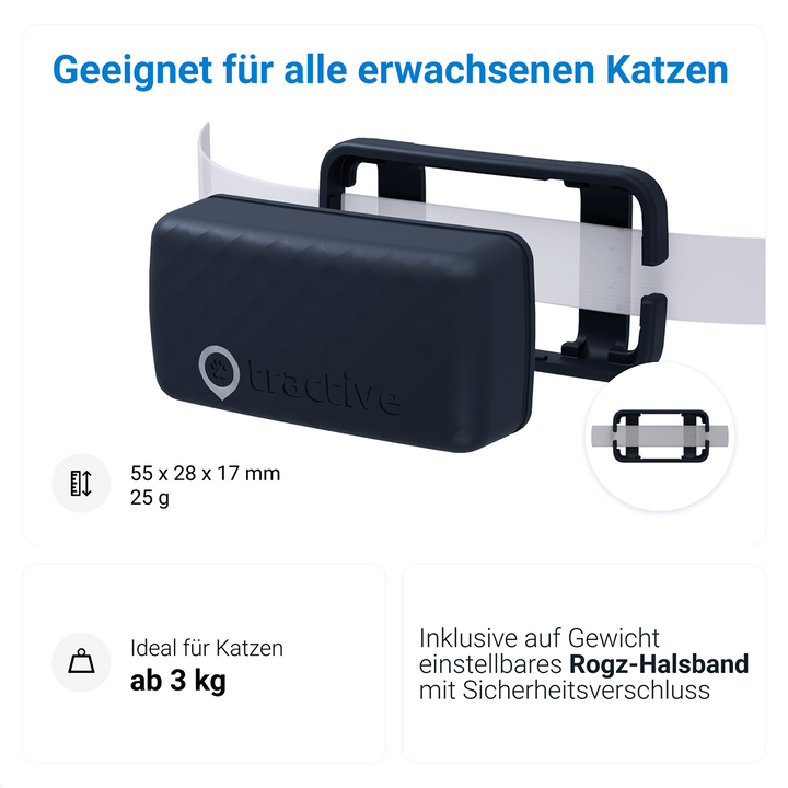 GPS Tracker Tractive Cat Mini - Bild 2 (Martin Rütter Shop)