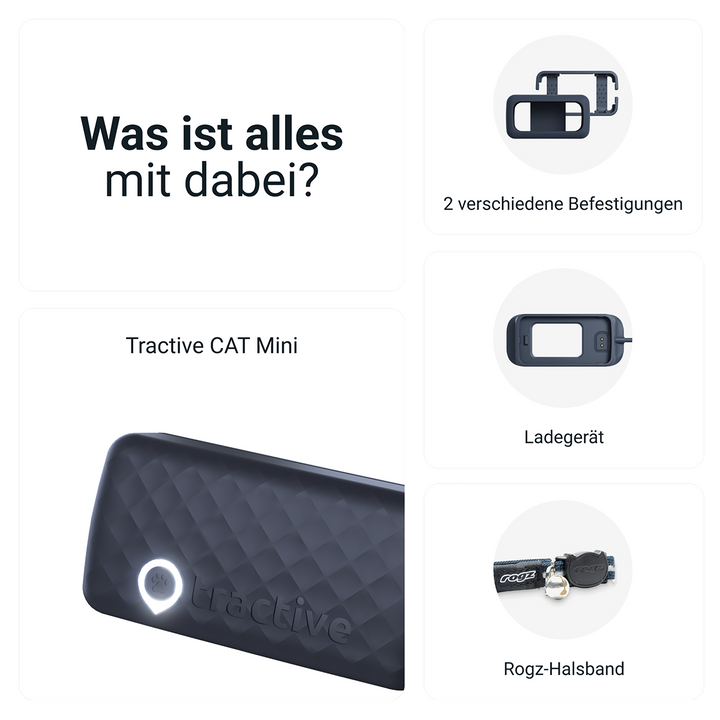 GPS Tracker Tractive Cat Mini - Bild 3 (Martin Rütter Shop)