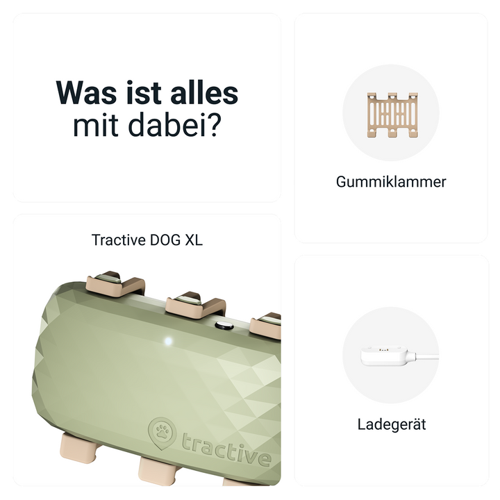GPS Tracker Tractive Dog XL - Bild 2 (Martin Rütter Shop)
