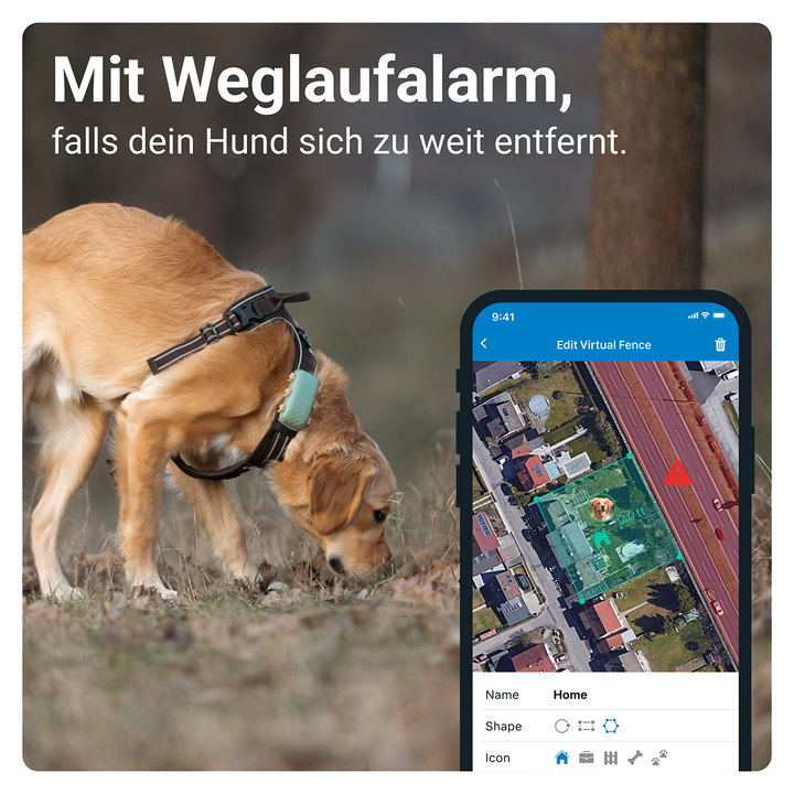 GPS Tracker Tractive Dog XL - Bild 4 (Martin Rütter Shop)