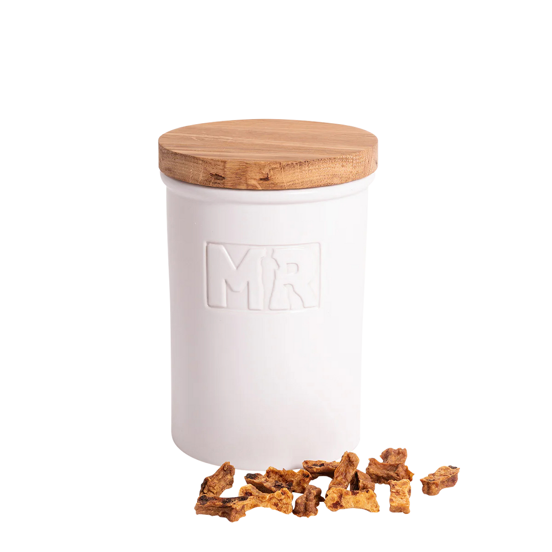 Snackdose Keramik Sahara in der Variante Creme (Martin Rütter Shop)