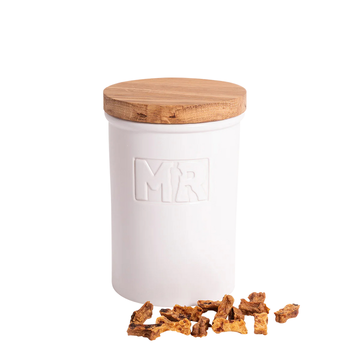 Snackdose Keramik Sahara in der Variante Creme (Martin Rütter Shop)