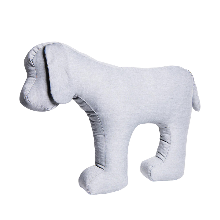 Stoffhund HANS-DIETER in der Variante Hellgrau / L (Martin Rütter Shop)