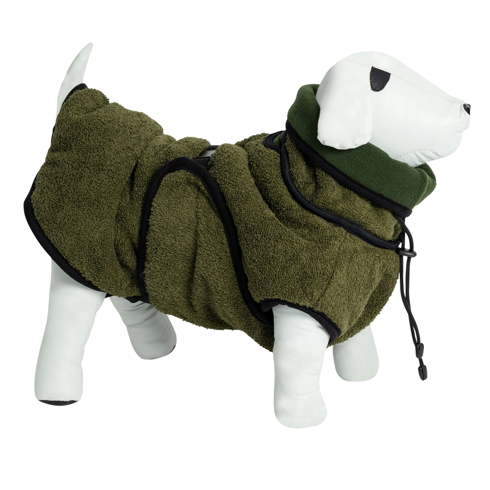 Wärmemantel wendbar mit Fleece Piniengrün - Bild 2 (Martin Rütter Shop)
