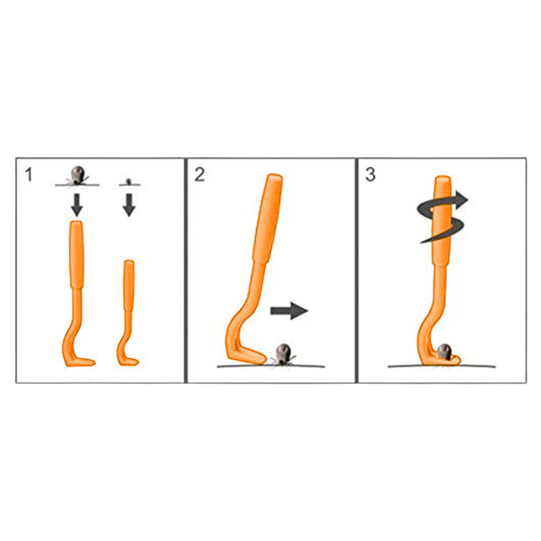 Zeckenhaken 2er Set - Bild 3 (Martin Rütter Shop)