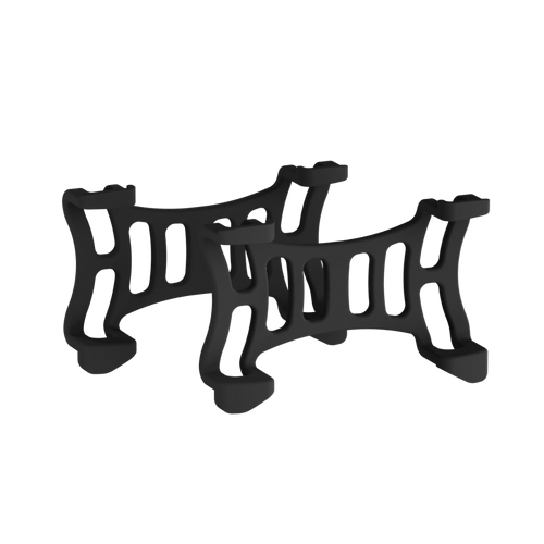 Tractive Dog 6 Ersatzhalterung in der Variante Schwarz (Martin Rütter Shop)