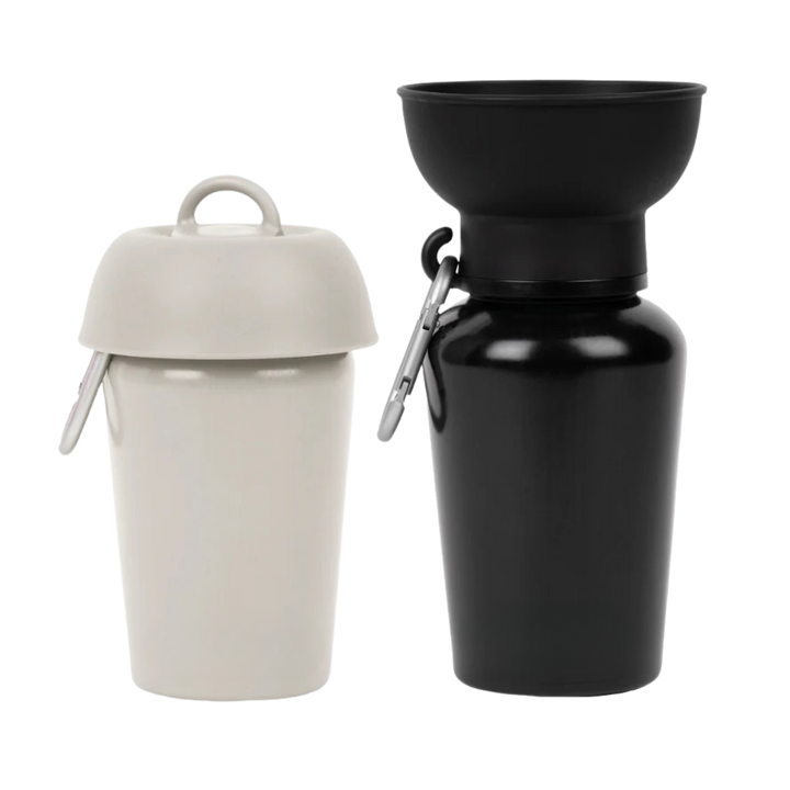 Reise Wasserflasche mit Napf - Bild 1 (Martin Rütter Shop)