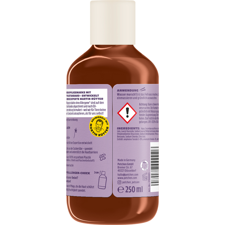 Hundeshampoo für Kurz- und Langhaar