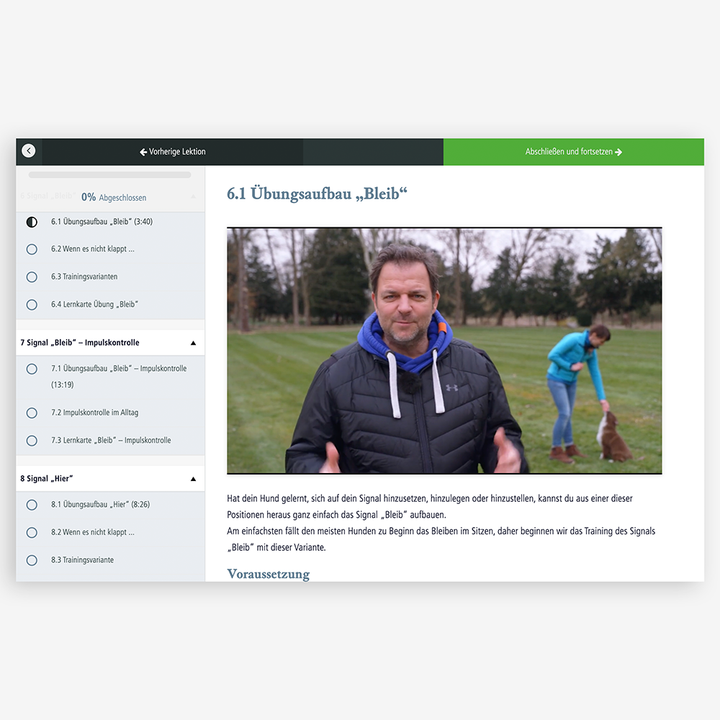 Onlinekurs "Hundetraining" mit Martin Rütter - Bild 4 (Martin Rütter Shop)
