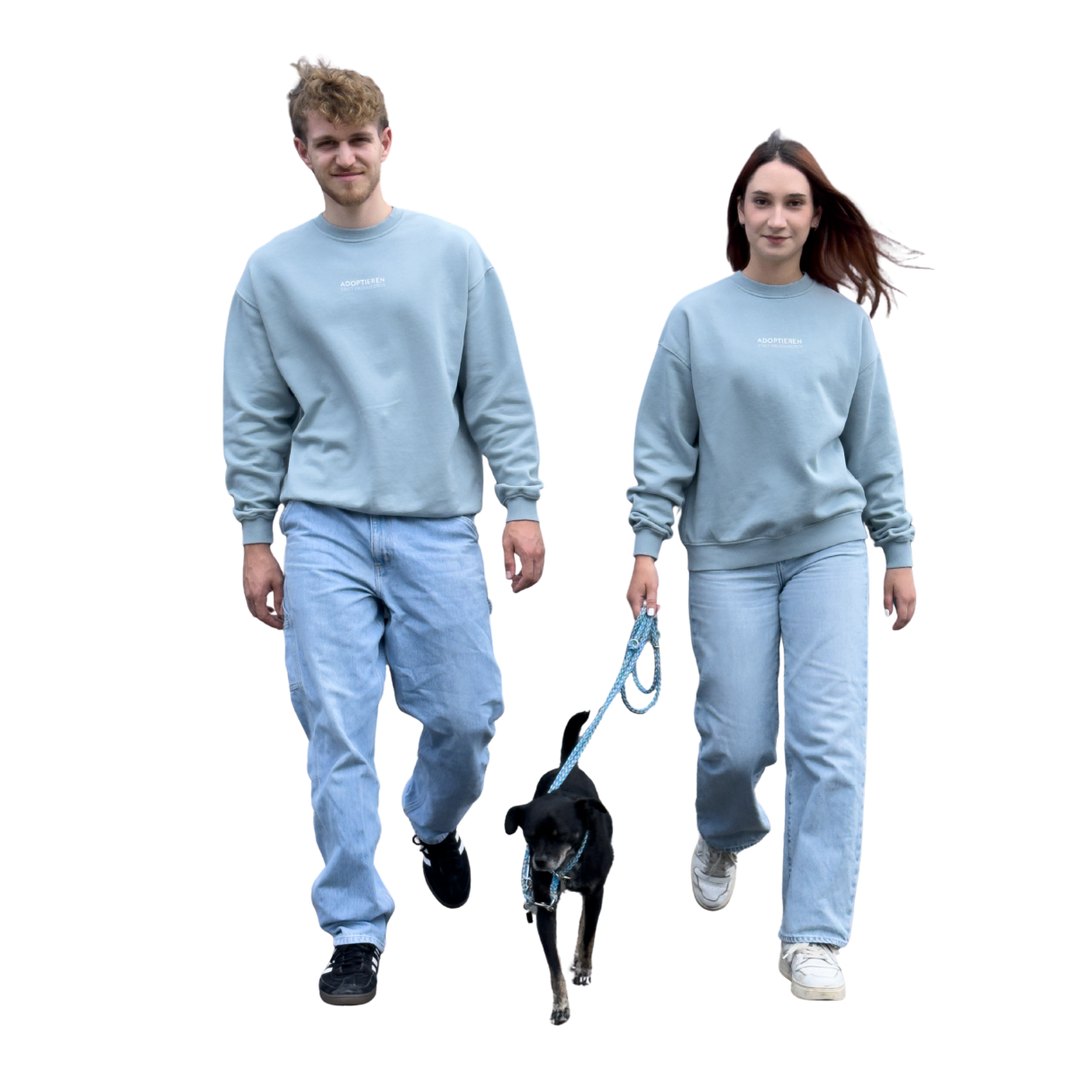 Sweater Unisex "ADOPTIEREN STATT PRODUZIEREN" - Bild 4 (Martin Rütter Shop)