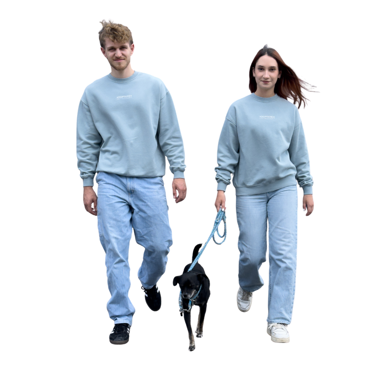 Sweater Unisex "ADOPTIEREN STATT PRODUZIEREN" - Bild 4 (Martin Rütter Shop)
