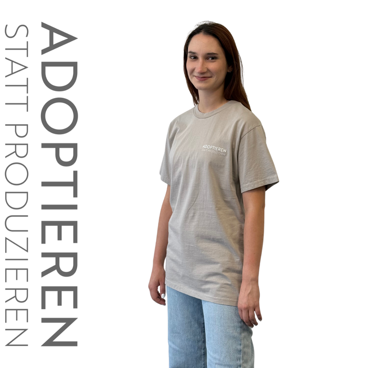 T-Shirt Unisex "ADOPTIEREN STATT PRODUZIEREN" - Bild 3 (Martin Rütter Shop)
