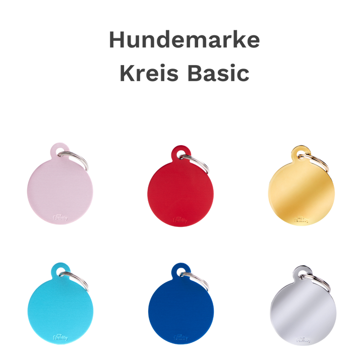 Hundemarke personalisiert Kreis - Bild 2 (Martin Rütter Shop)