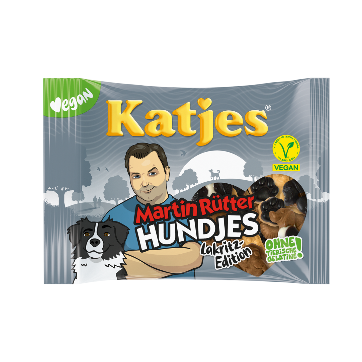 Katjes Hundjes Lakritz - Bild 1 (Martin Rütter Shop)