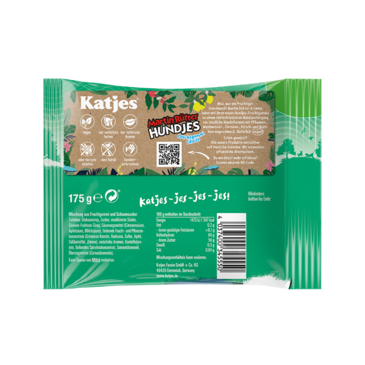 Katjes Hundjes Fruchtgummi - Bild 4 (Martin Rütter Shop)