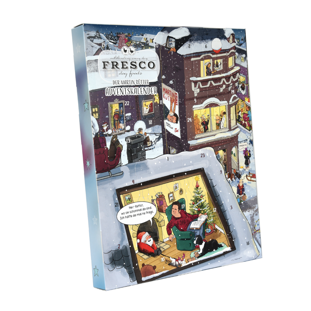 FRESCO x Martin Rütter - Adventskalender für Hunde - Geflügel