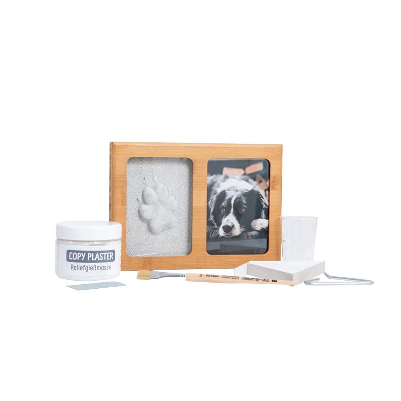 Pfotenabdruck Gips 2er Rahmen - Bild 1 (Martin Rütter Shop)