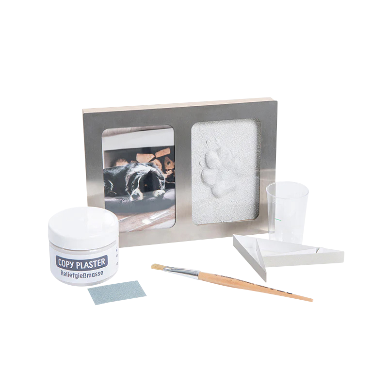 Pfotenabdruck Gips 2er Rahmen - Bild 2 (Martin Rütter Shop)