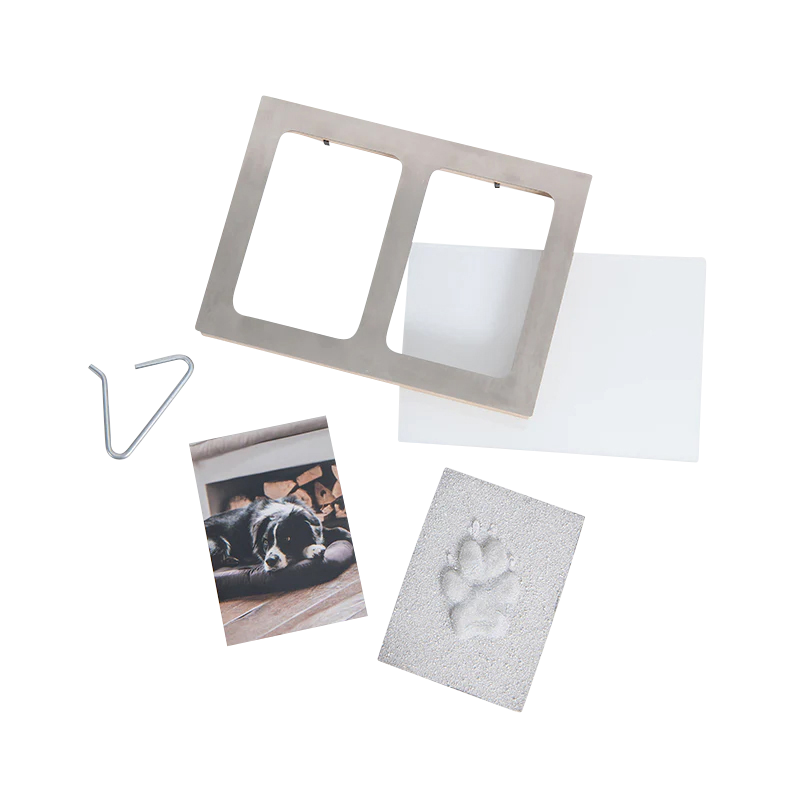 Pfotenabdruck Gips 2er Rahmen - Bild 8 (Martin Rütter Shop)