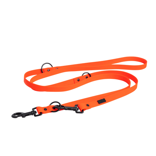 Führleine SoftVinyl Neonorange in der Variante Neonorange / 19 mm (Martin Rütter Shop)