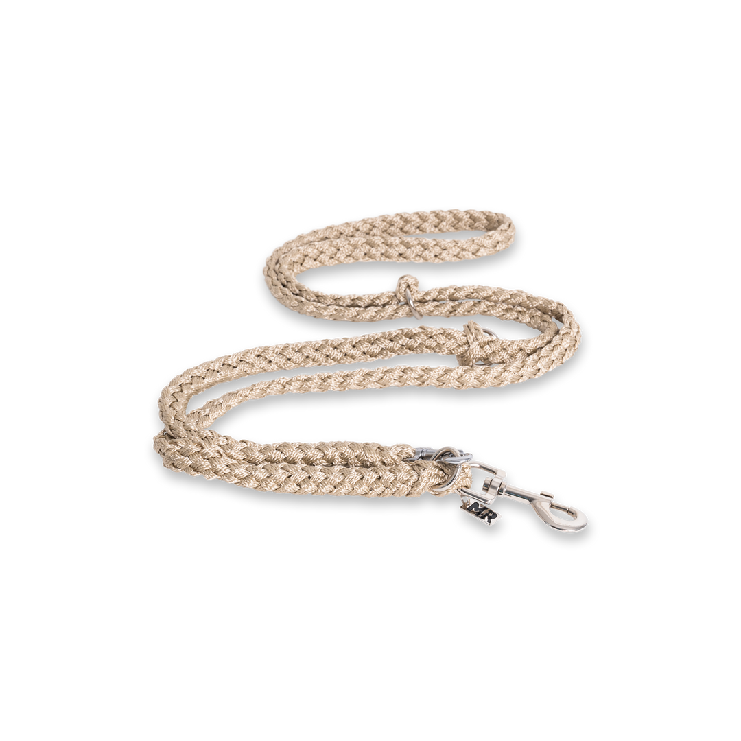 Führleine Tauwerk Karamell in der Variante Karamell / 10 mm (Martin Rütter Shop)