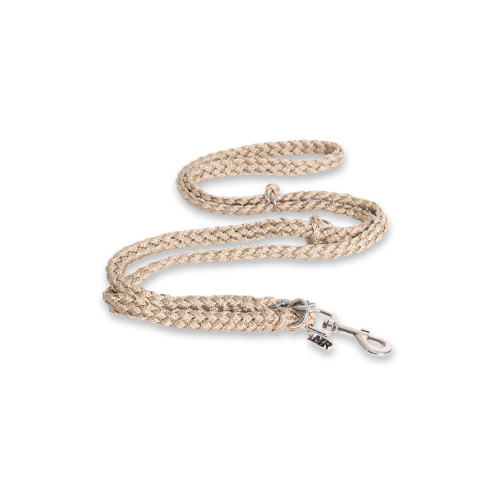 Führleine Tauwerk Karamell in der Variante Karamell / 12 mm (Martin Rütter Shop)