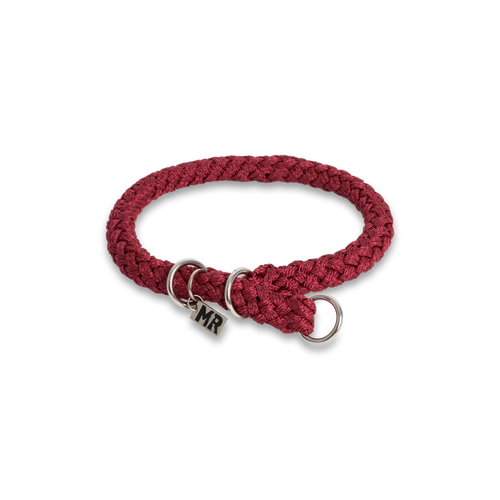 Hundehalsband Tauwerk Bordeaux in der Variante Bordeaux / 55 cm (Martin Rütter Shop)