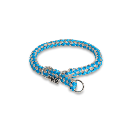 Hundehalsband Tauwerk Türkis-Karamell in der Variante Türkis-Karamell / 60 cm (Martin Rütter Shop)