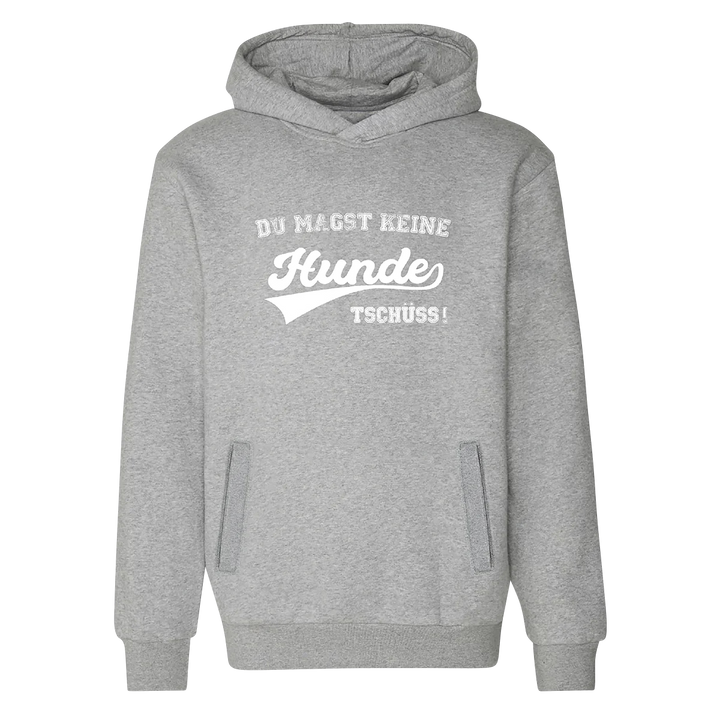 Hoodie Unisex "DU MAGST KEINE HUNDE?" in der Variante Hellgrau / XL (Martin Rütter Shop)