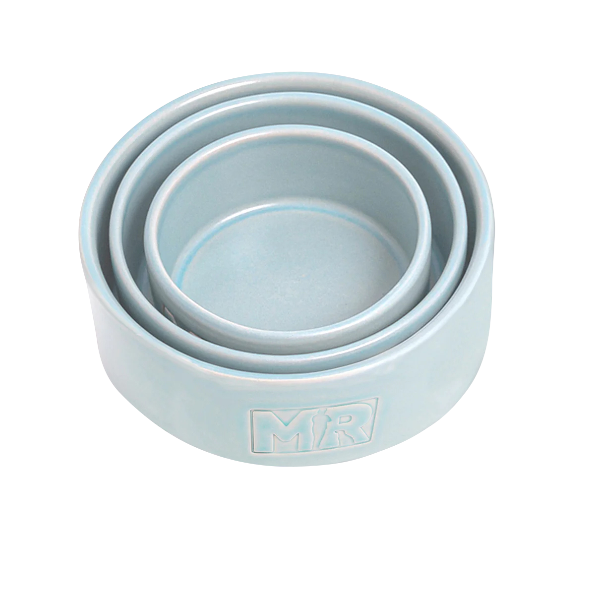 Keramik Napf NAPPA - Wasser-/Futternapf in Aquamarine