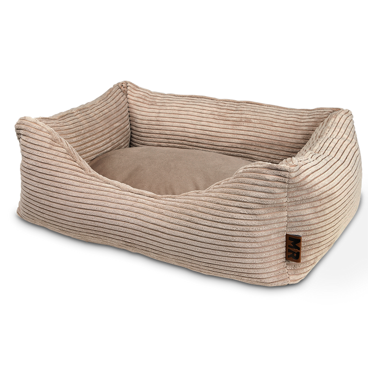 Hundebett mit Wendekissen Cozycord in der Variante Sand / M (Martin Rütter Shop)