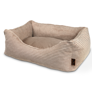 Hundebett mit Wendekissen Cozycord in der Variante Sand / M (Martin Rütter Shop)