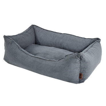 Hundebett mit Wendekissen Cozycord in der Variante Grau-Blau / XL (Martin Rütter Shop)