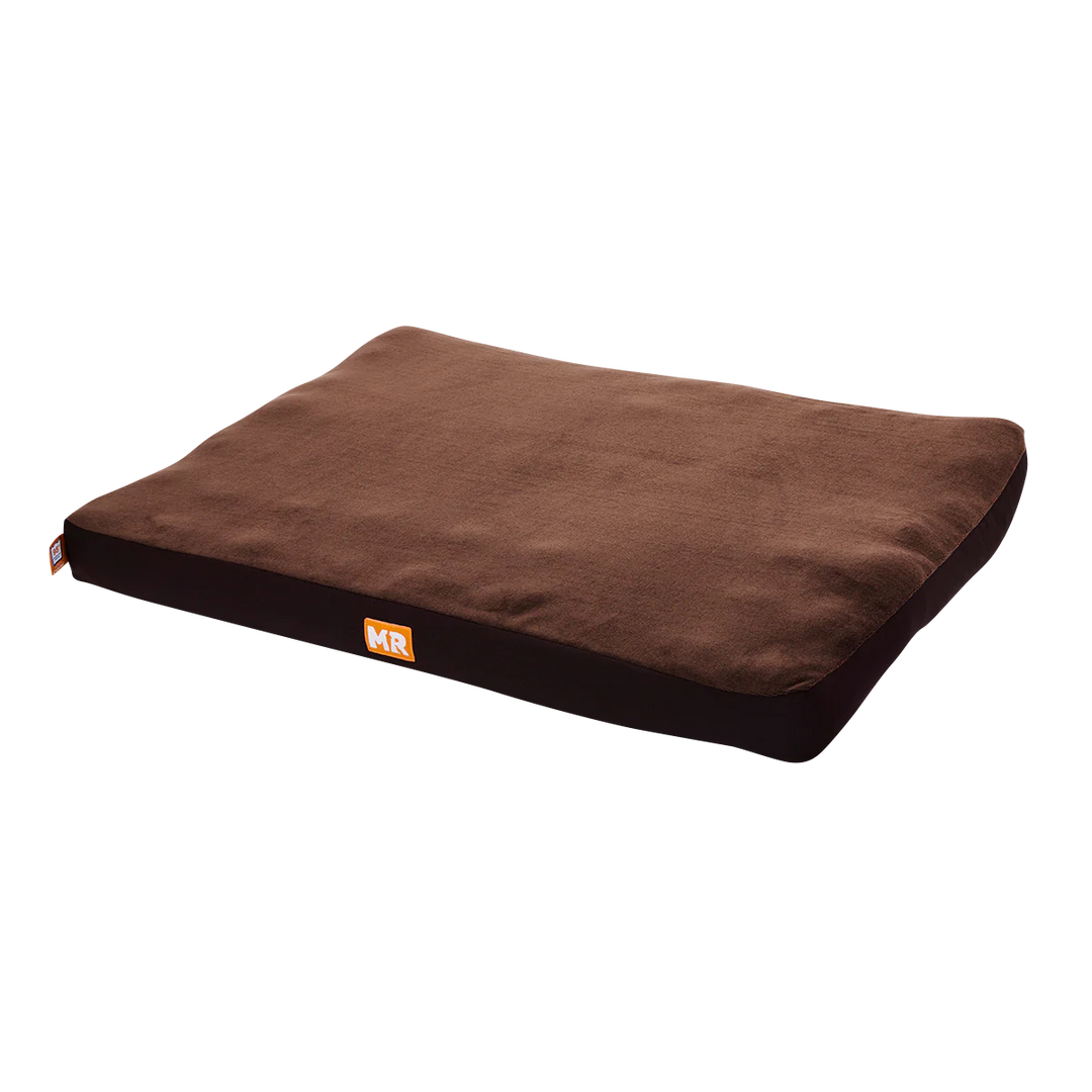 Hundematratze orthopädisch mit Fleece in der Variante Braun / L (Martin Rütter Shop)
